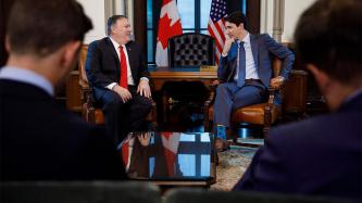 Prime Minister Trudeau meets with the U.S. Secretary of State Mike Pompeo