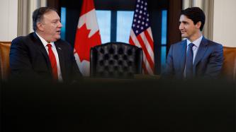 Prime Minister Trudeau meets with the U.S. Secretary of State Mike Pompeo