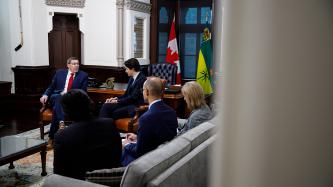 PM Trudeau meets with Premier Scott Moe