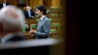 PM Trudeau speaks in the House of Commons