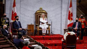 GG Julie Payette reads the Speech from the Throne