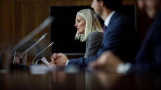 PM Trudeau and Minister McKenna make an announcement on infrastructure funding