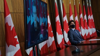 A view of PM Trudeau