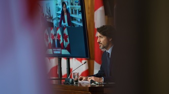 A view of PM Trudeau 
