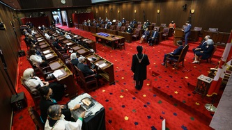 A view of the Senate of Canada