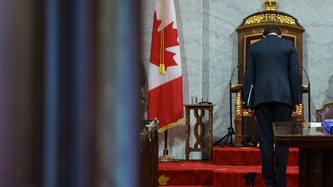 A view of the Senate of Canada