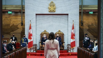 A view of the Senate of Canada