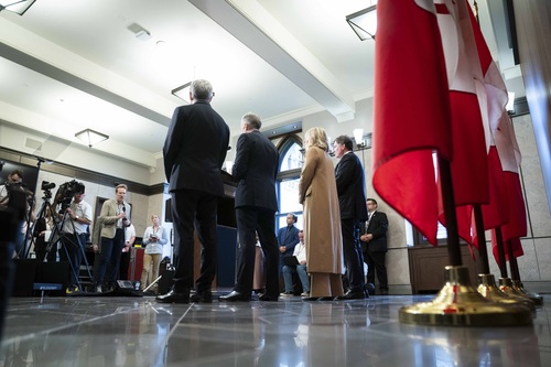 Prime Minister Carney and Ministers LeBlanc, Joly, and Champagne announce measures to protect the Canadian steel industry.